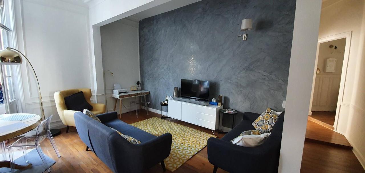 L'Ecu : Un Haussmannien Accueillant! Apartment แร็งส์ ภายนอก รูปภาพ